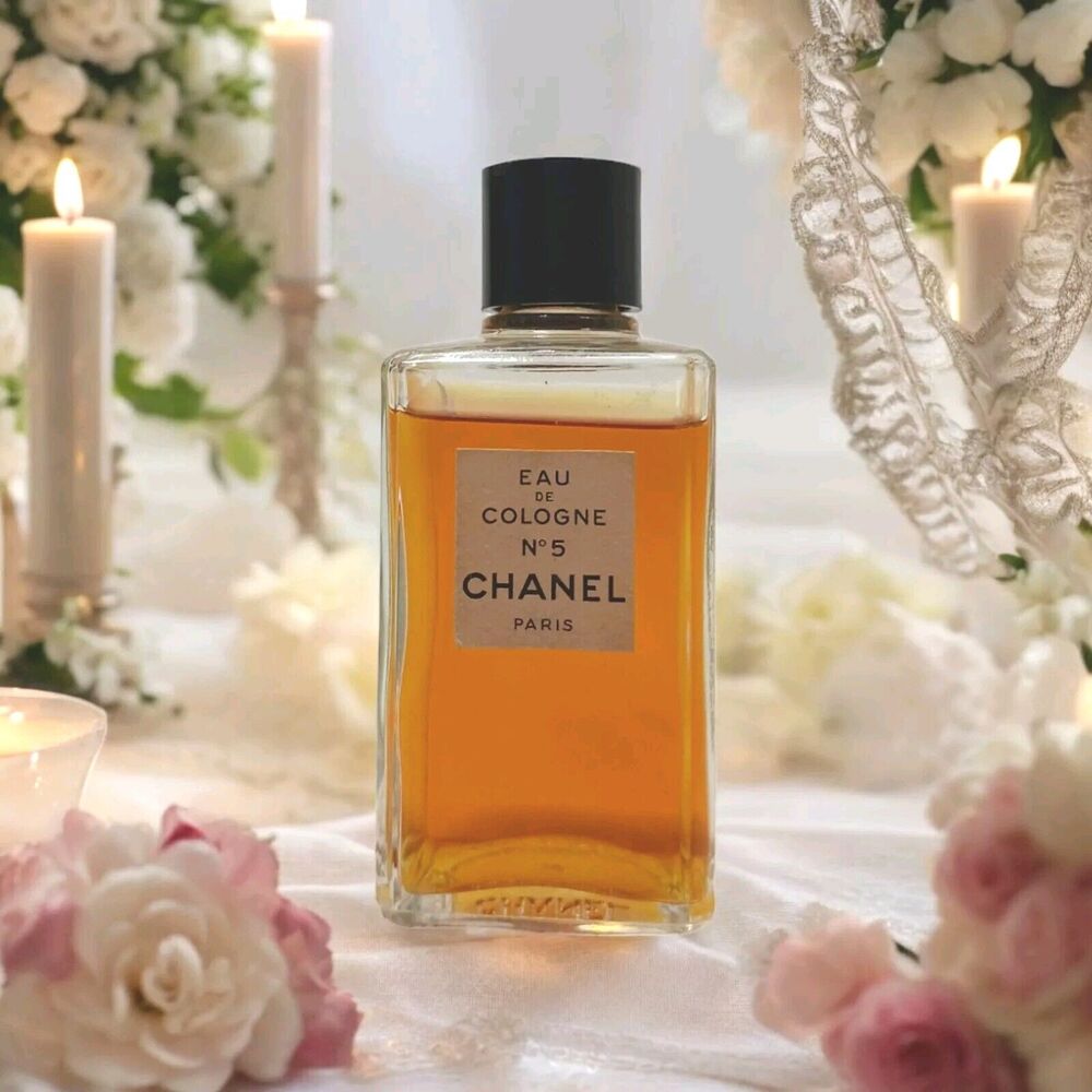 Vintage CHANEL No 5 Eau de Cologne 8 Oz 240ml EDC RARE CHANEL PERFUME